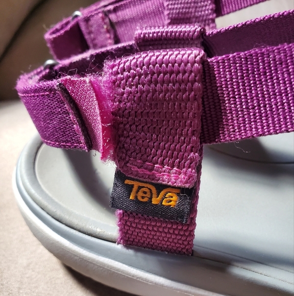 Teva Terra Float Livia Dark Purple Sandals - Women's Size 9 - Picture 6 of 8